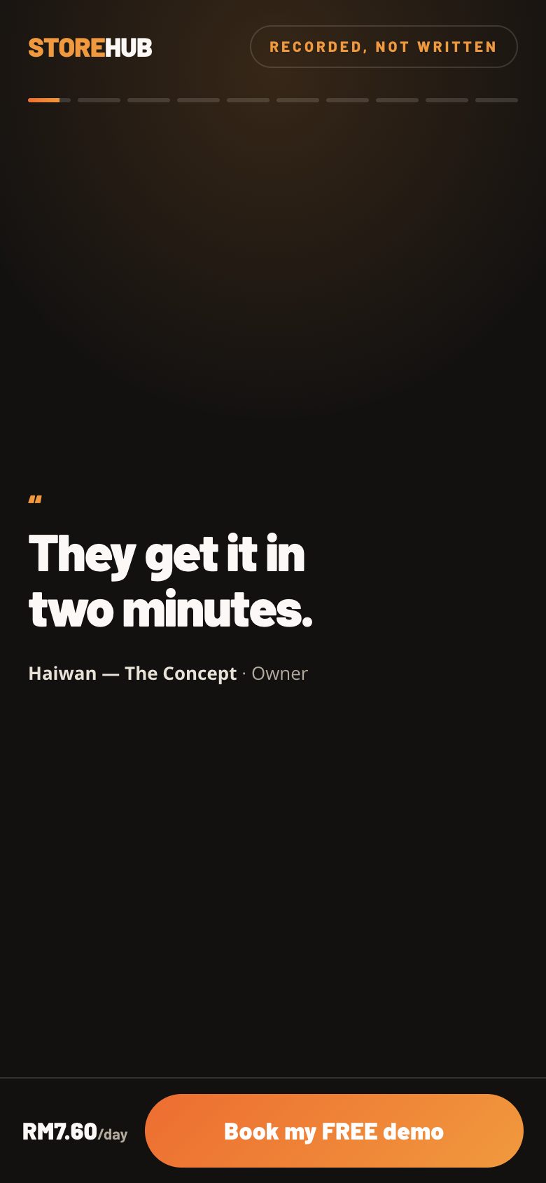 The Chorus — one giant kinetic quote at a time